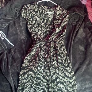 Black and white H&M dress